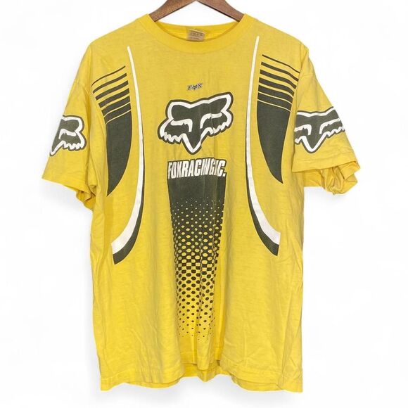 Vintage y2k Fox Racing graphic t shirt - Picture 1 of 5
